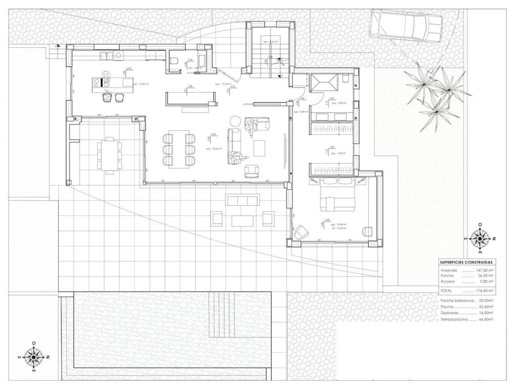 4 bed villas in Moraira