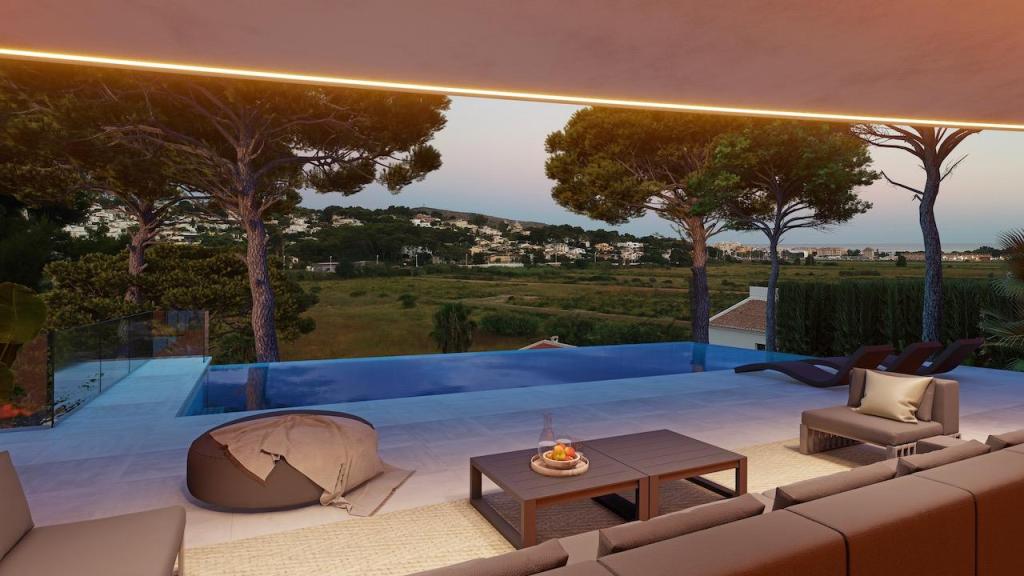 4 bed villas in Moraira