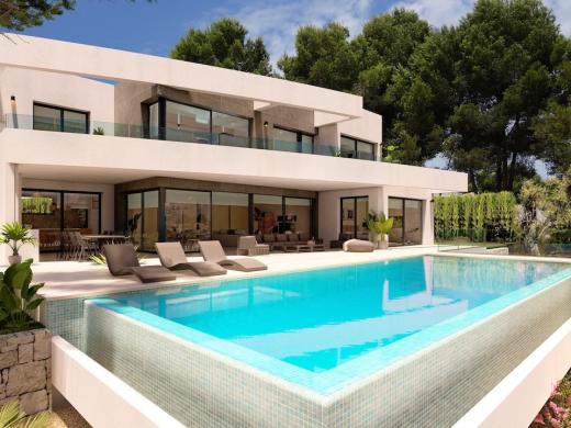 4 bed villas in Moraira