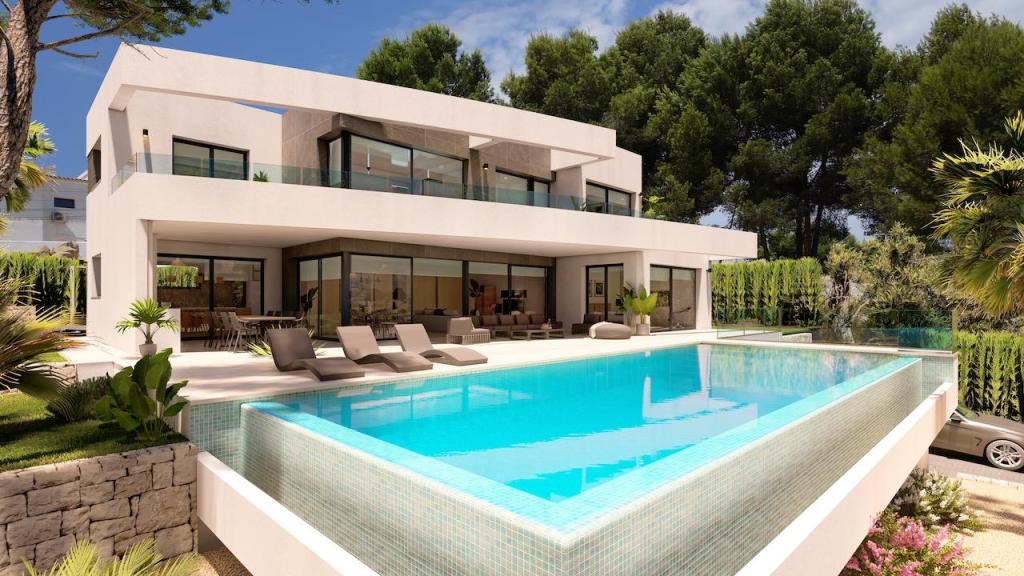 4 bed villas in Moraira