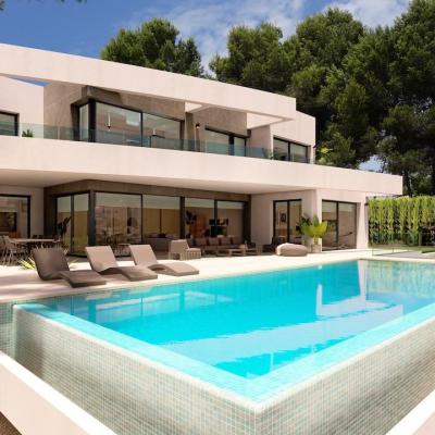 4 bed villas in Moraira