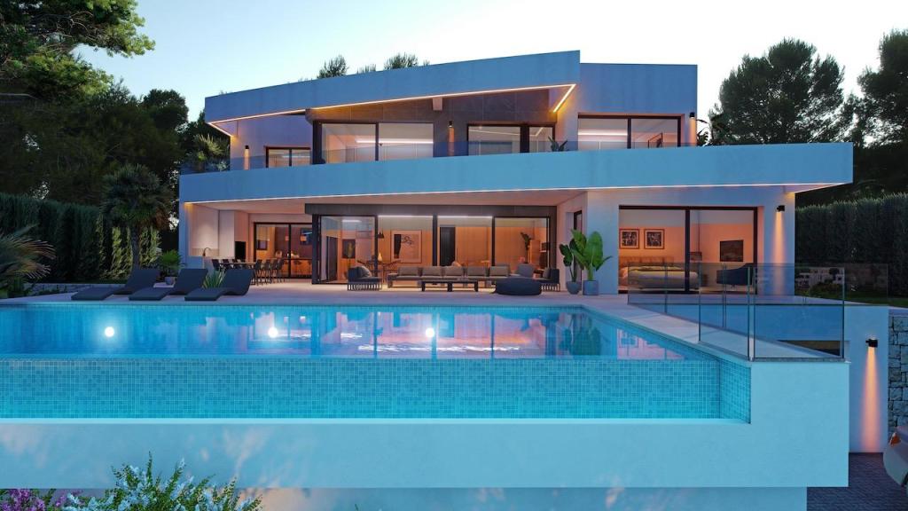 4 bed villas in Moraira