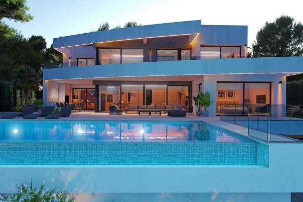 4 bed villas in Moraira