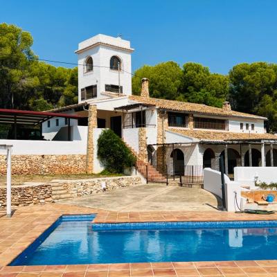 6 bed villa in Benissa Costa