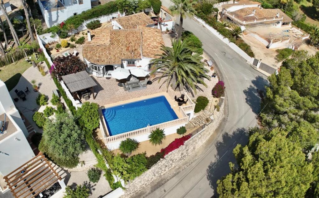 3 bed villas in Moraira