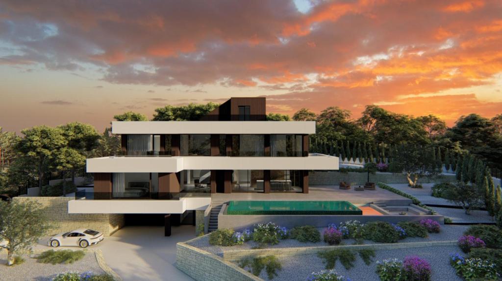 4 bed villa in Altea