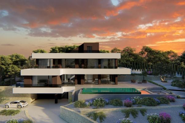 4 bed villa in Altea