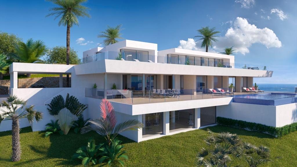 6 bed villas in Benitachell
