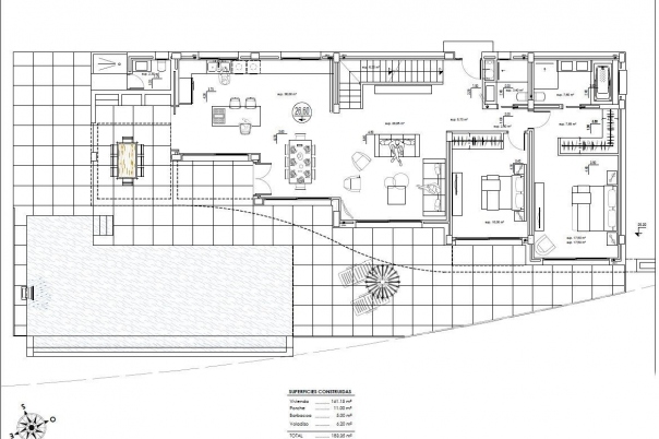 4 bed villa de lujo in Benissa