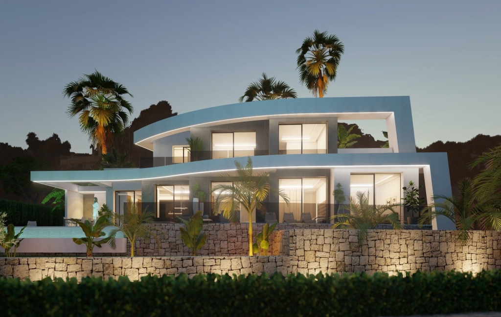 4 bed villa de lujo in Benissa