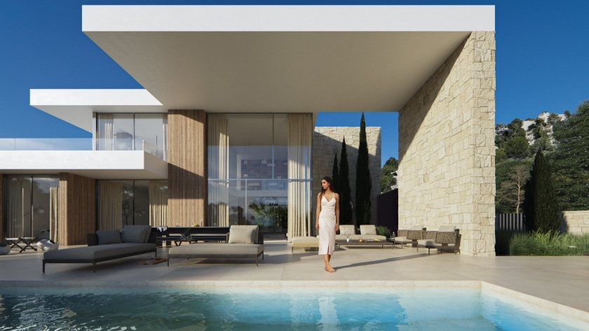 4 bed villa in Moraira