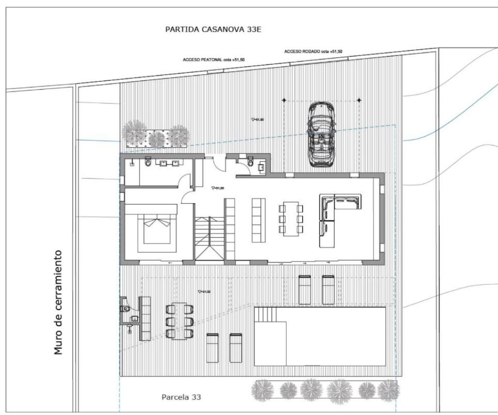 3 bed villa in Calpe