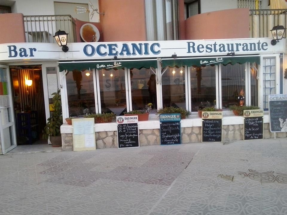 Winter Menu at Oceanic Restaurant Calpe