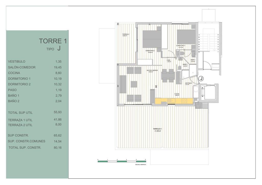 2 bed apartment in Guardamar del Segura