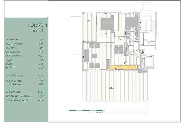 2 bed apartment in Guardamar del Segura