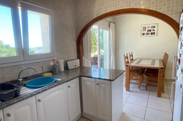 3 bed villa in Moraira