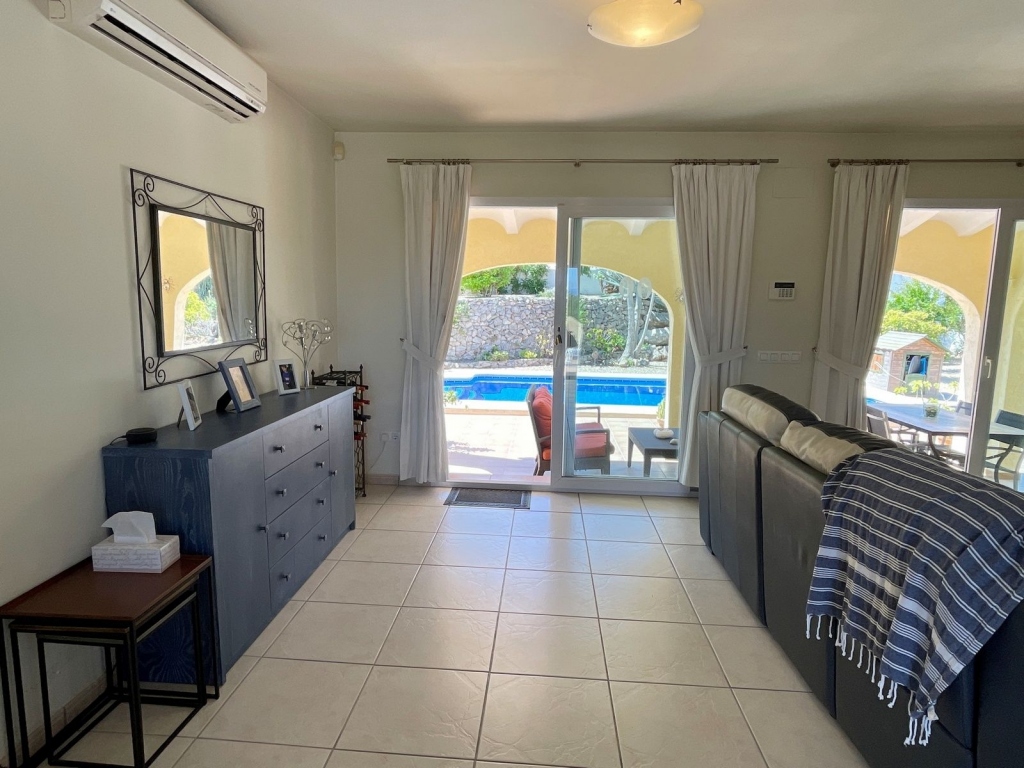 3 bed villa in Moraira