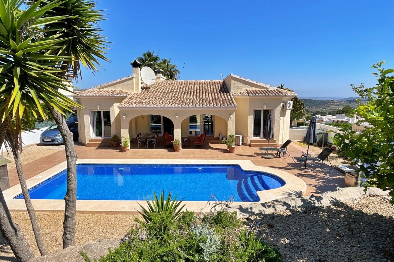 3 bed villa in Moraira