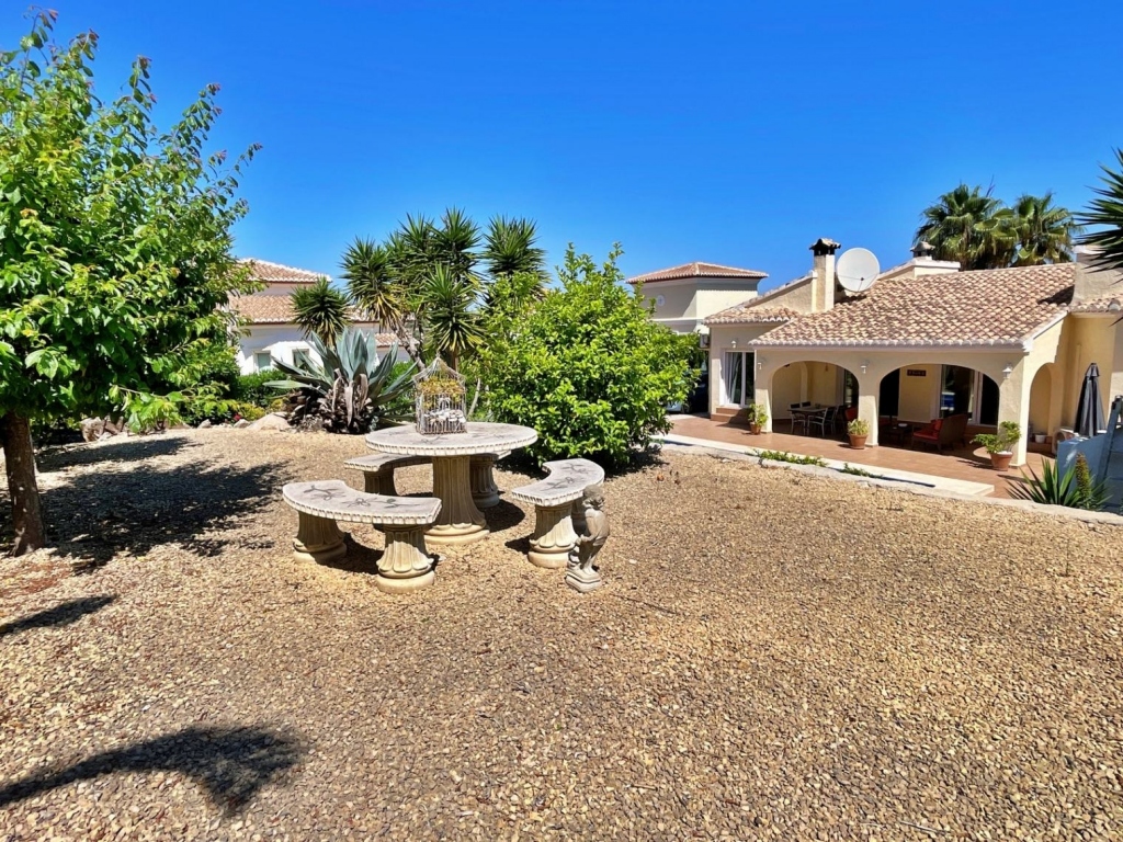 3 bed villa in Moraira
