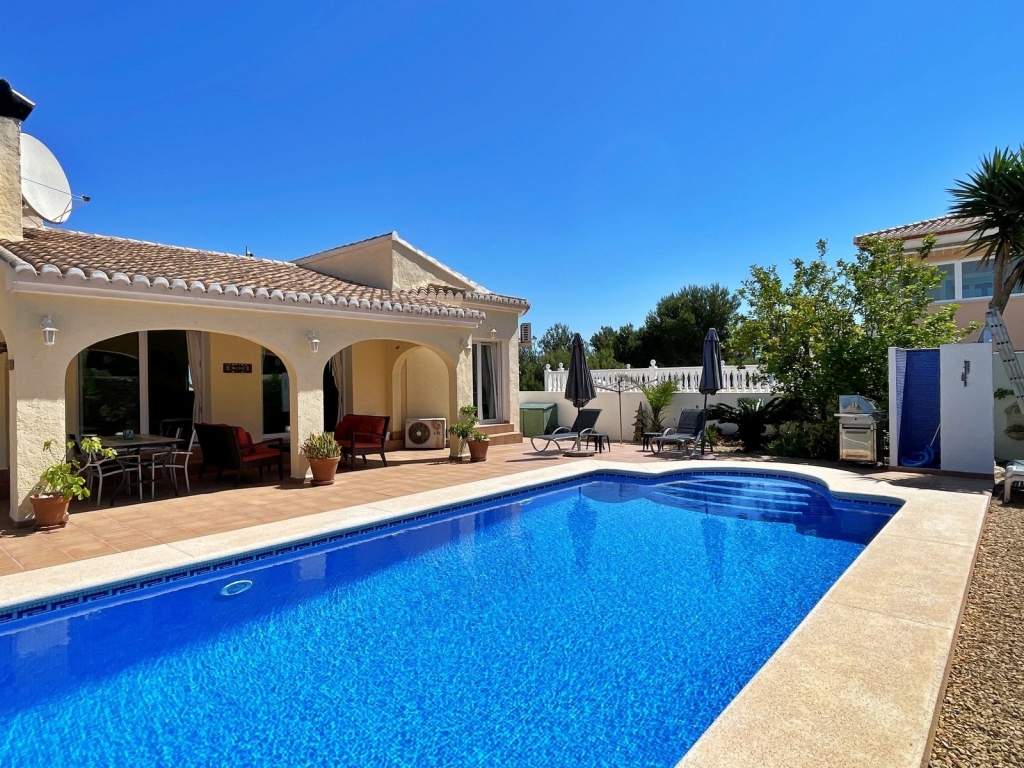 3 bed villa in Moraira