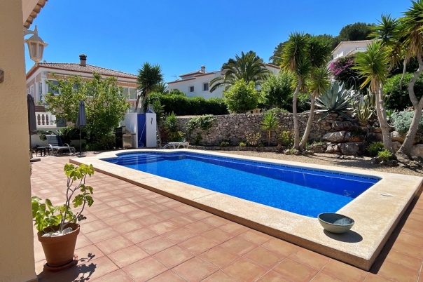 3 bed villa in Moraira