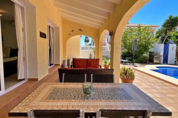 3 bed villa in Moraira