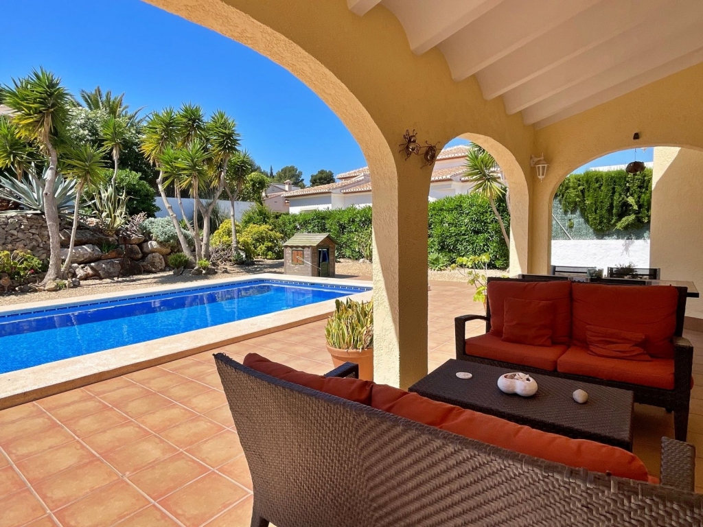 3 bed villa in Moraira