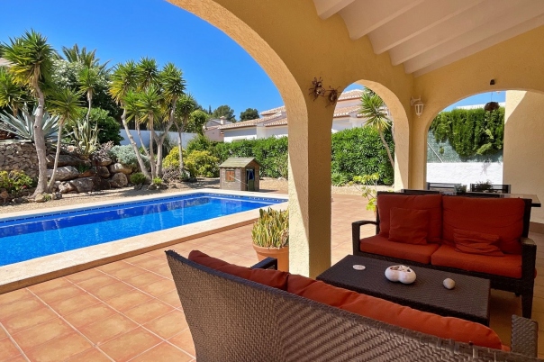 3 bed villa in Moraira