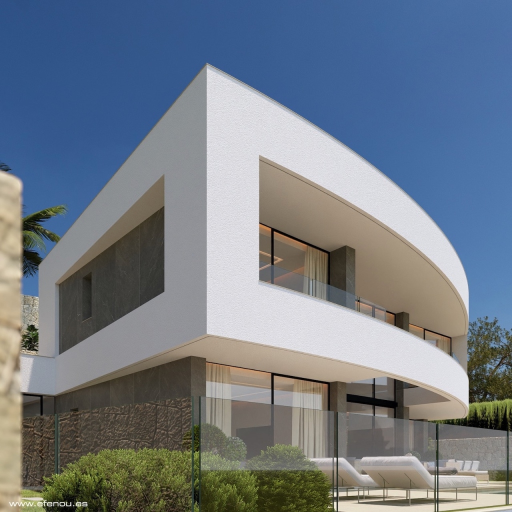 4 bed villas in Calpe