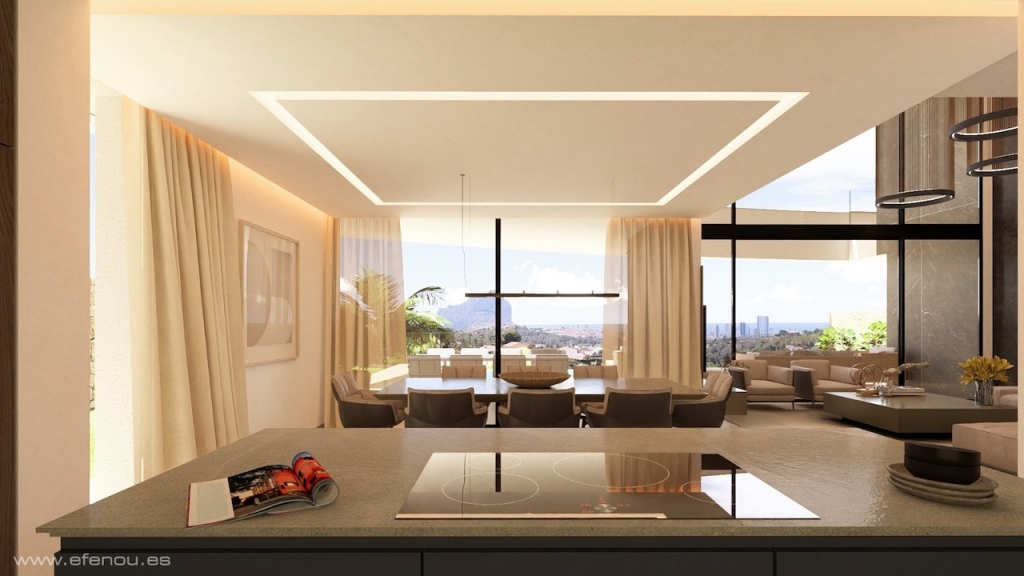4 bed villas in Calpe