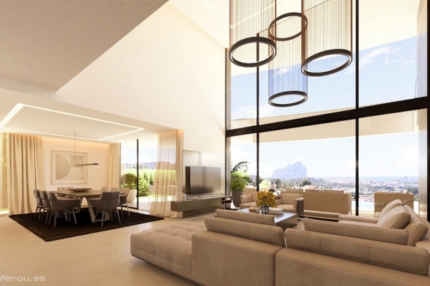 4 bed villas in Calpe