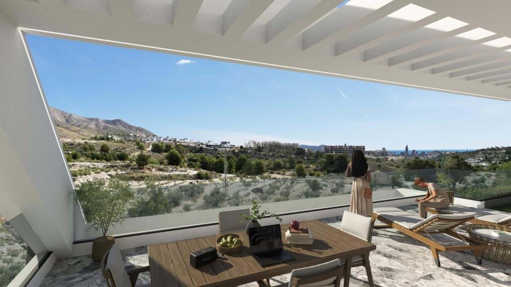 2 bed apartment in Finestrat