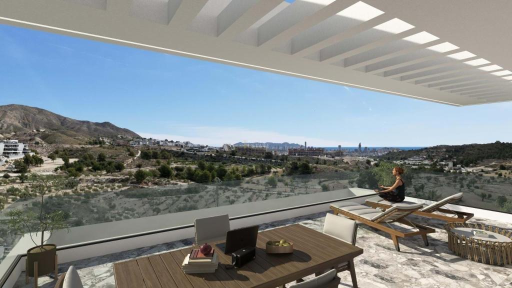 2 bed apartment in Finestrat