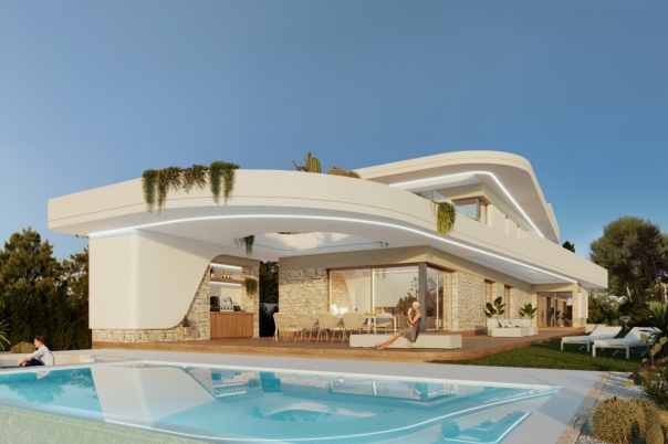 4 bed villa in Moraira