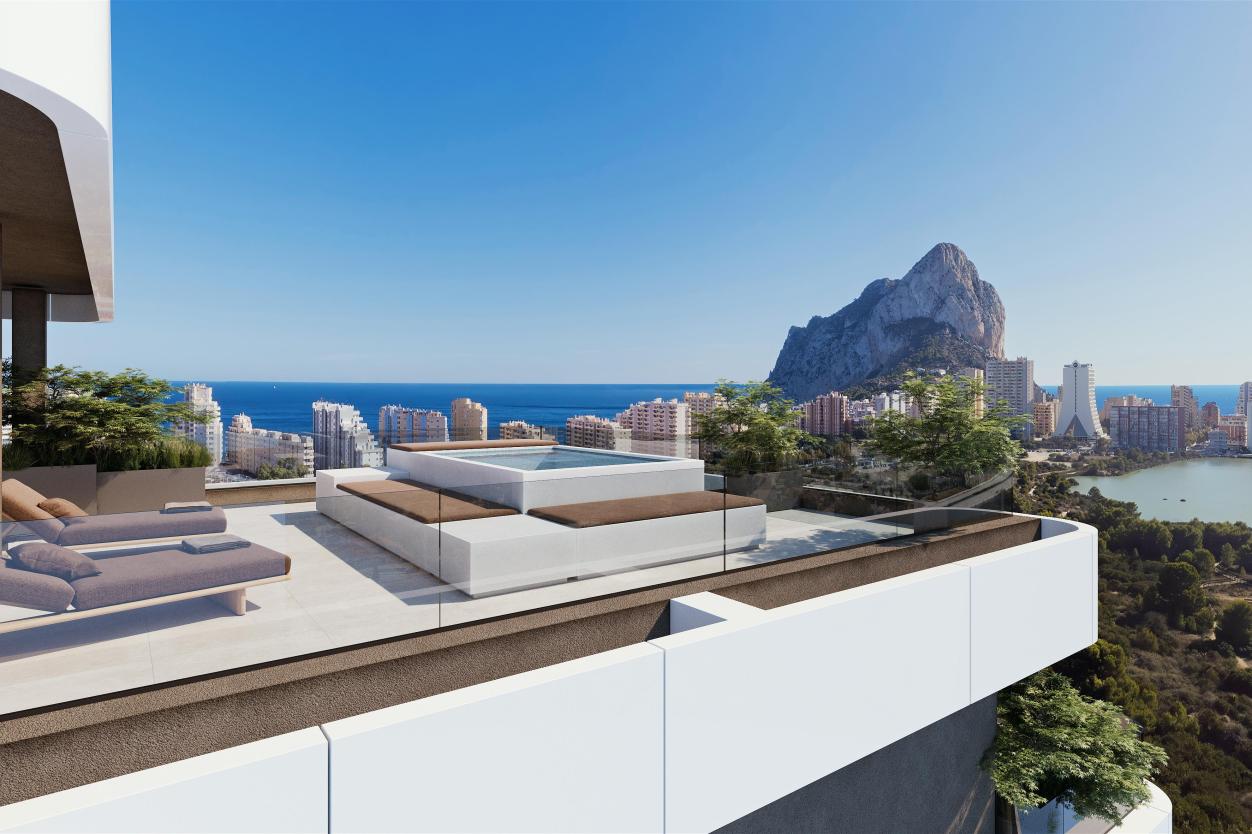 2 bed apartment in Calpe