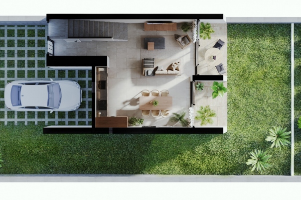 3 bed town house in Calp