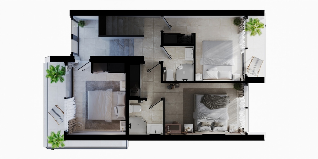 3 bed town house in Calp