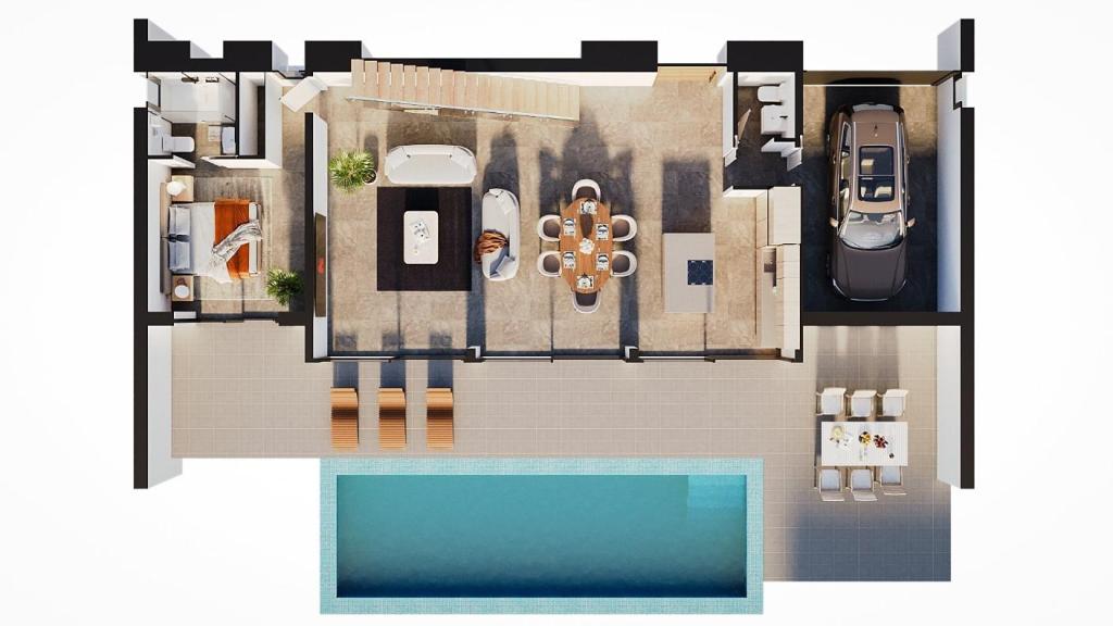 3 bed villa in Calpe