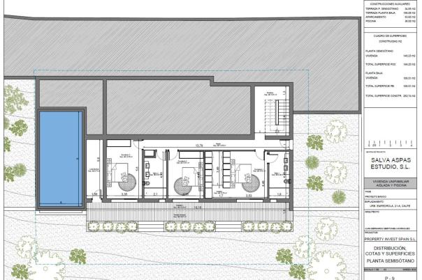 3 bed villa in Calpe