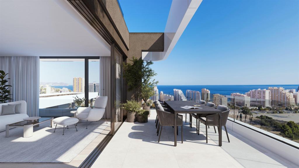 2 bed apartments - flats in Calpe
