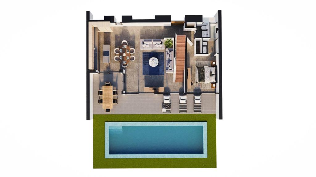 3 bed villa in Calpe