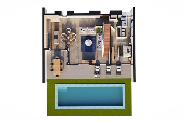 3 bed villa in Calpe