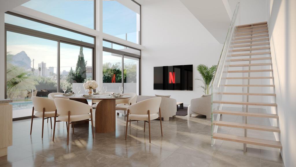 3 bed villa in Calpe