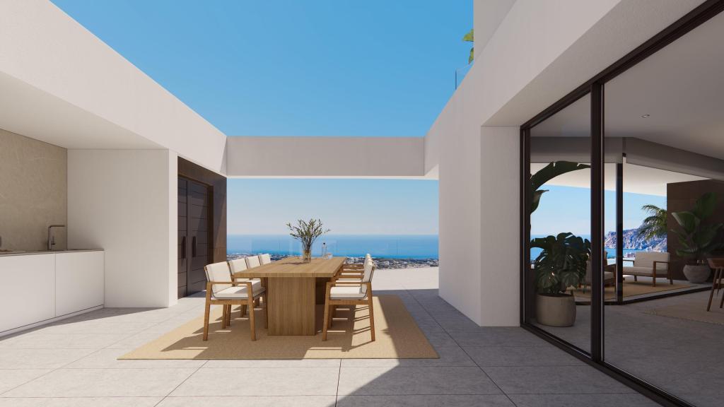 4 bed villas in Benissa