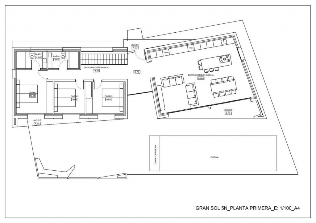 4 bed casa / chalet in Calpe / Calp