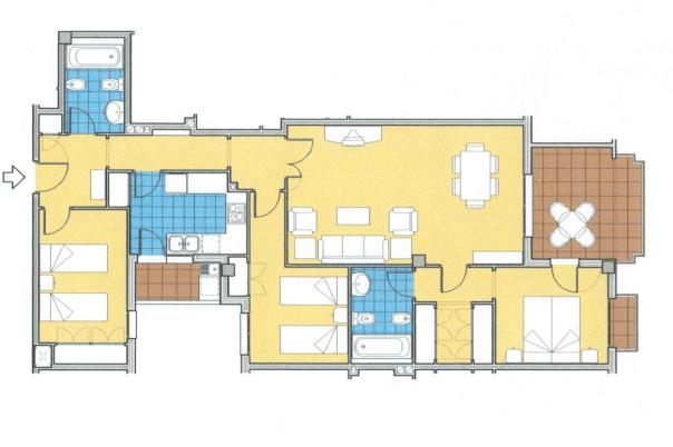 3 bed apartments - flats in Javea