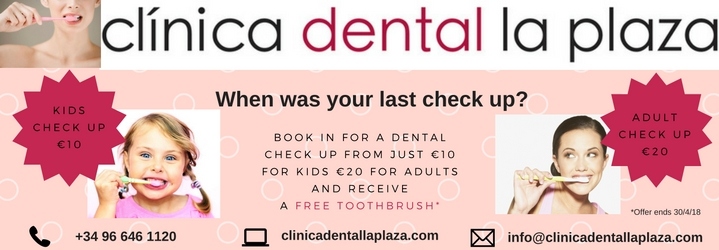 Special offer for a Dental Check up at Clinica Dental la Plaza in Javea