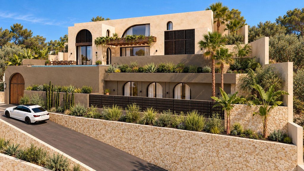 4 bed villa in Moraira