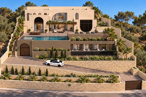 4 bed villa in Moraira