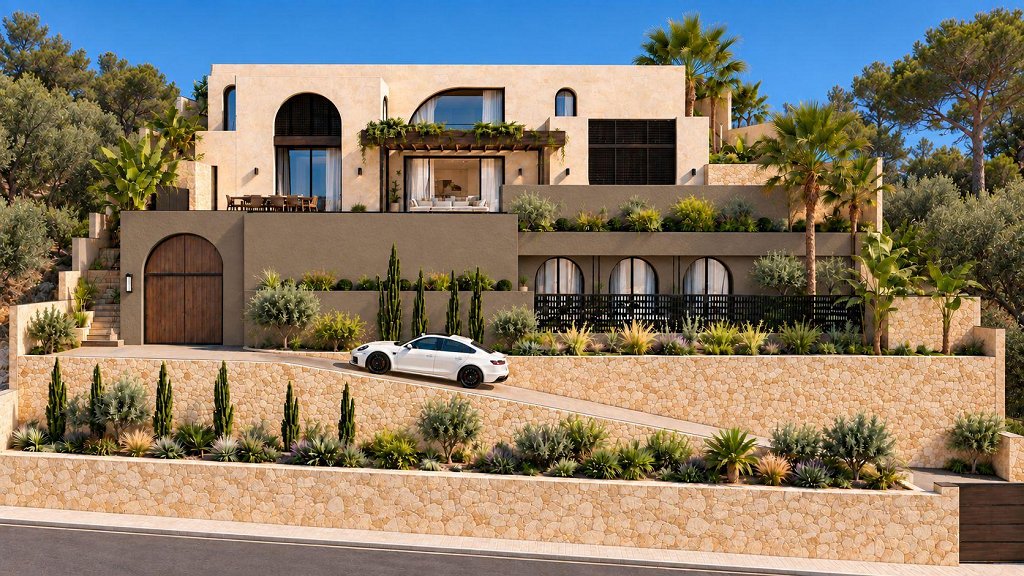 4 bed villa in Moraira